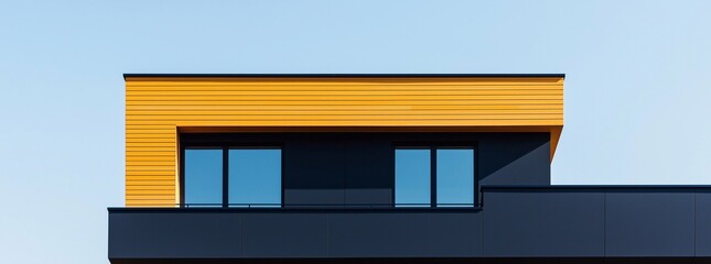 backdrop of a photo style modern and contemporary home in an architectural magazine. beautiful house exterior designed to be practical and functional.