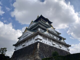 Osaka castle views