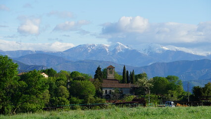 Fototapeta premium Landscapes of la Garrotxa