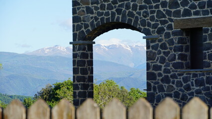 Fototapeta premium Landscapes of la Garrotxa