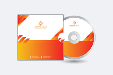 CD cover presentation design template
