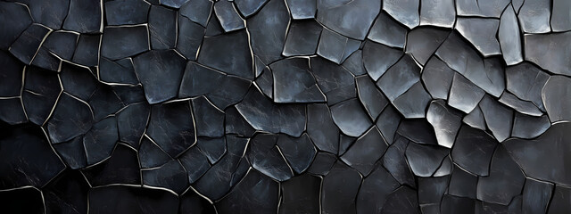 Obraz premium Harmonious Black Disarray