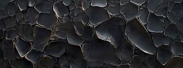 Fototapeta premium Harmonious Black Disarray
