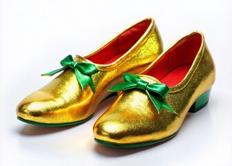 Enchanting Gold Elf Shoes for Festive Costumes and Magical Occasions, Perfect for Halloween, Cosplay, and Themed