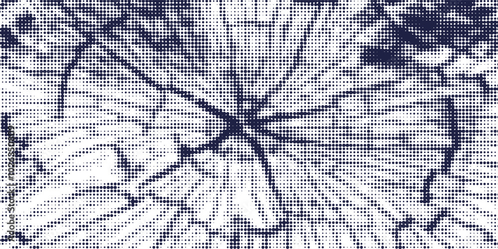 Poster technology background. abstract circular wave of particles. futuristic dotted wave. visualization of