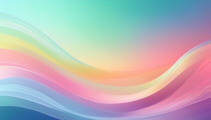 Fototapeta premium soft gradient background with pastel colors