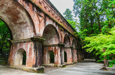 春の京都　南禅寺　水路閣