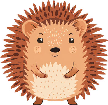 recommend clip art: Cute cartoon hedgehog