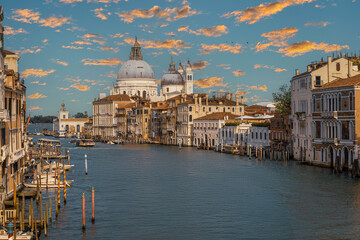 Beaufitul canal streets in Venice, Italy