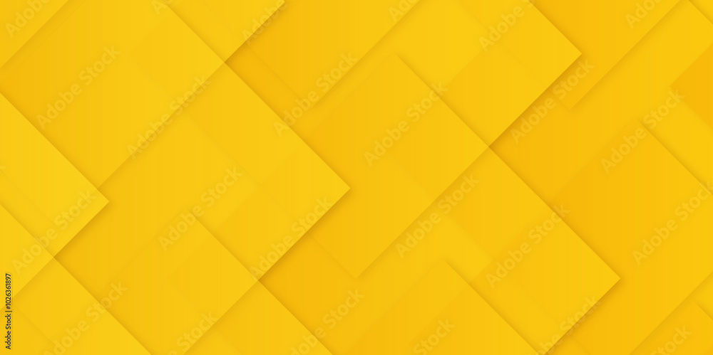 Poster abstract modern orange and yellow pattern geometric luxury gradient line background random square sh
