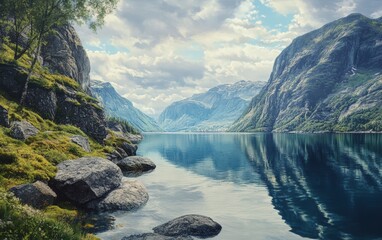 Obraz premium norway 