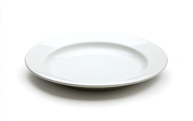 plate isolated stock photo on white background 