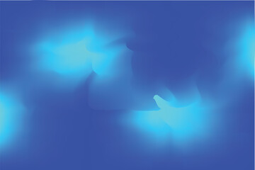 Abstract dark blue blurred defocused gradient background