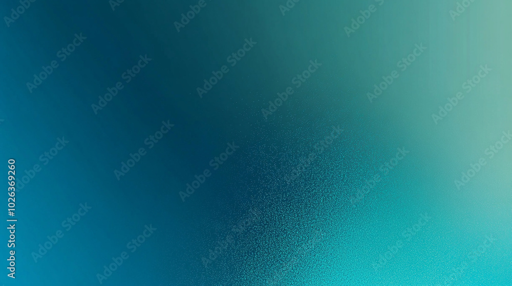 Poster teal and green-blue gradient background, with subtle texture and soft transitions, symbolizes calm, 