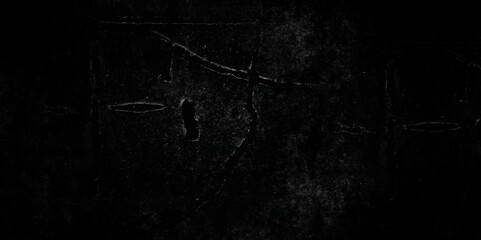 Naklejka premium Abstract grunge background dark black chalk board and black board texture. abstract black background backdrop studio, cement concrete wall texture. marble texture background. black paper texture. 