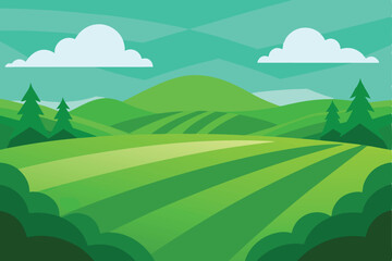 Obraz premium landscape with mountains