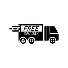 Free delivery,shipping icon