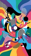 Obraz premium Abstract background, vector illustration
