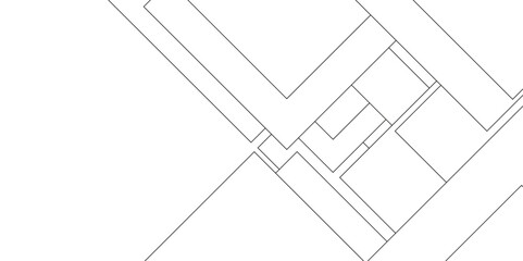 Geometric pattern of abstract line civil engineering design background, business and technology concept diamond triangle geometric line background, Design random lines black stripes.