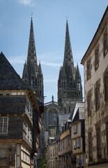 Fototapeta premium Quimper Cathédrale