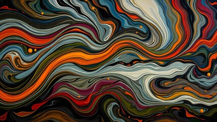 Fototapeta premium Abstract Symphonic Flow