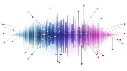 Obraz premium Visualization of a global social network with gradient lines interconnecting dot points, depicting international business connections and data flow.