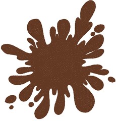 Chocolate splash icon	
