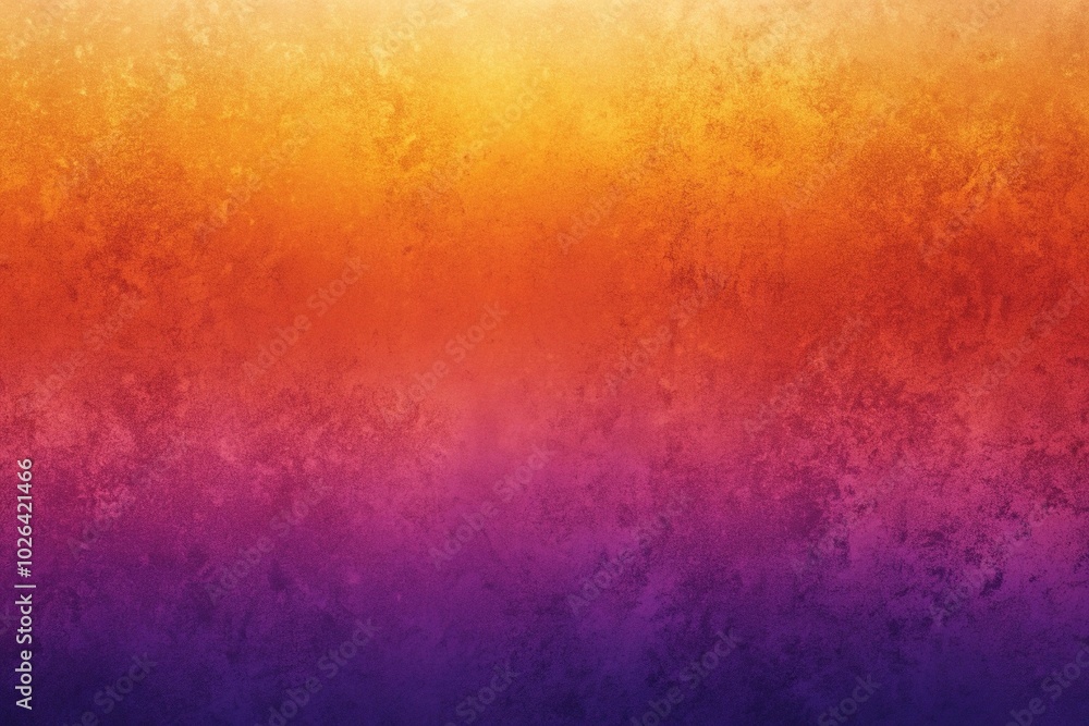 Canvas Prints panoramic abstract gradient background of orange and purple texture noise