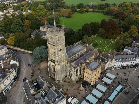 St. John Baptist Cirencester in the Daytime