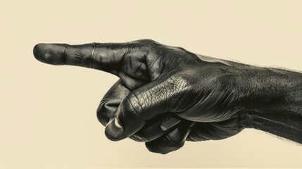 Fototapeta premium A close-up shot of a person's hand grasping an object, offering possibilities for creative storytelling and design