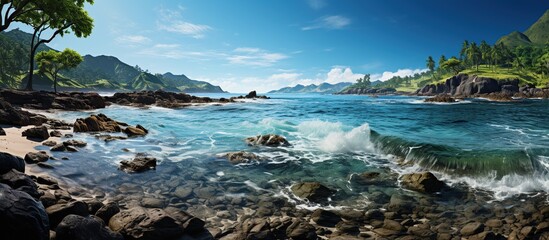 Serene Tropical Seascape