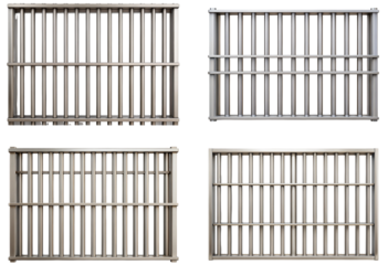 Set of prison bars png
