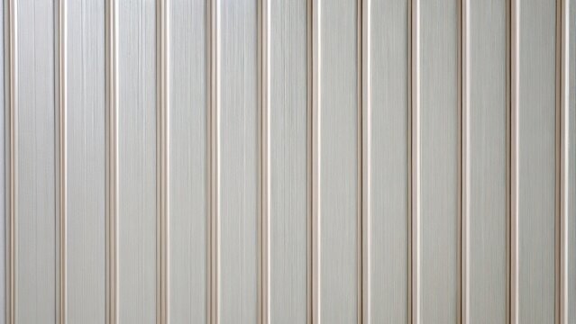 Panoramic grey wall with texture paneling beadboard vertical siding