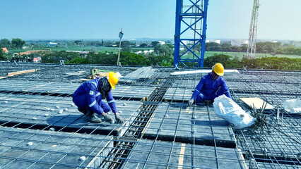Rebar Grid Preparation