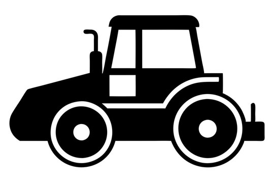 recommend clip art: Road construction Road Roller silhouette | vector silhouette illustration on white background