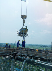 Concrete Bucket Hoisting