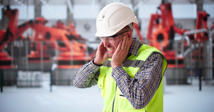 Engineer Suffering From Loud Noise
