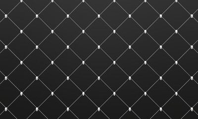 Background with skulls pattern. Modern cover design. 3D illustration.