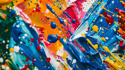 abstract background with splashes