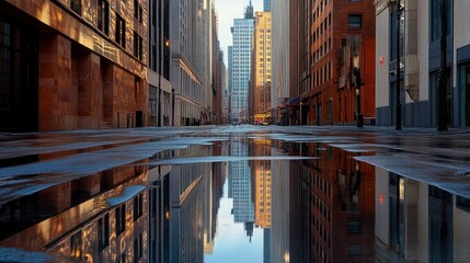 Urban reflections. conveying narrative through lens, emphasizing visual communication in photography
