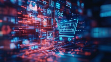 Exploring the Future of E-Commerce: Innovative Digital Shopping Carts and Data Security in the Online Marketplace