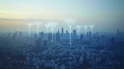 Exploring the Convergence of Technology and Urban Landscapes in a Smart City