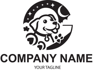 vector pet logo design 