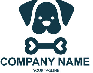 vector pet logo design 