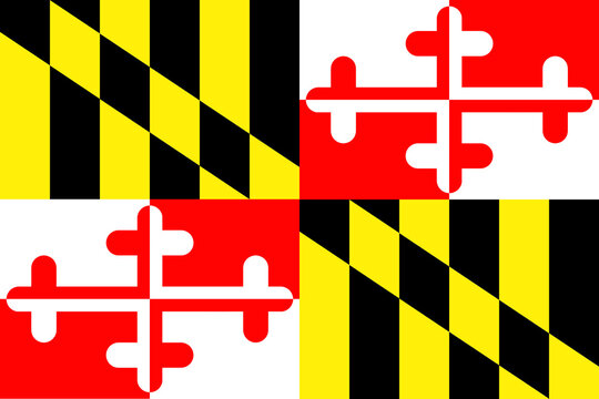 Flag of Maryland State