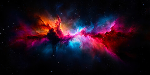 Fototapeta premium galaxy background