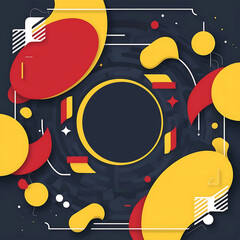 Obraz premium Creative eye catching instagram post and social media template