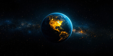 Obraz premium Space galaxy 