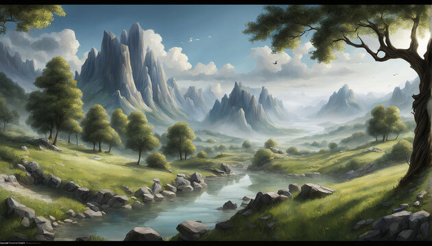 Paisaje ficticio
