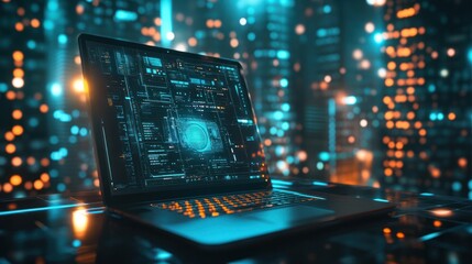 Laptop software update: Business updates software for better performance, security or new features.
